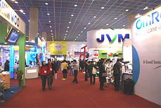 (KIMES2008 exhibition site on the final day)
