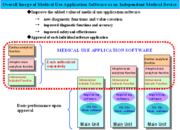 Overall Image of Medical Use Application Software as an Independent Medical Device