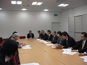 Figure 3. Meeting at JETRO Wien Center