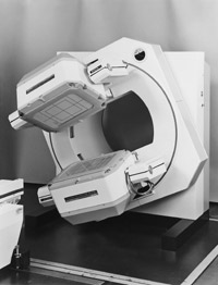 Figure 5. Detector gantry of two square detectors- type SPECT, Toshiba GCA-90A-E2