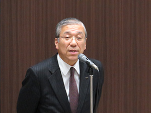 新延会長 挨拶